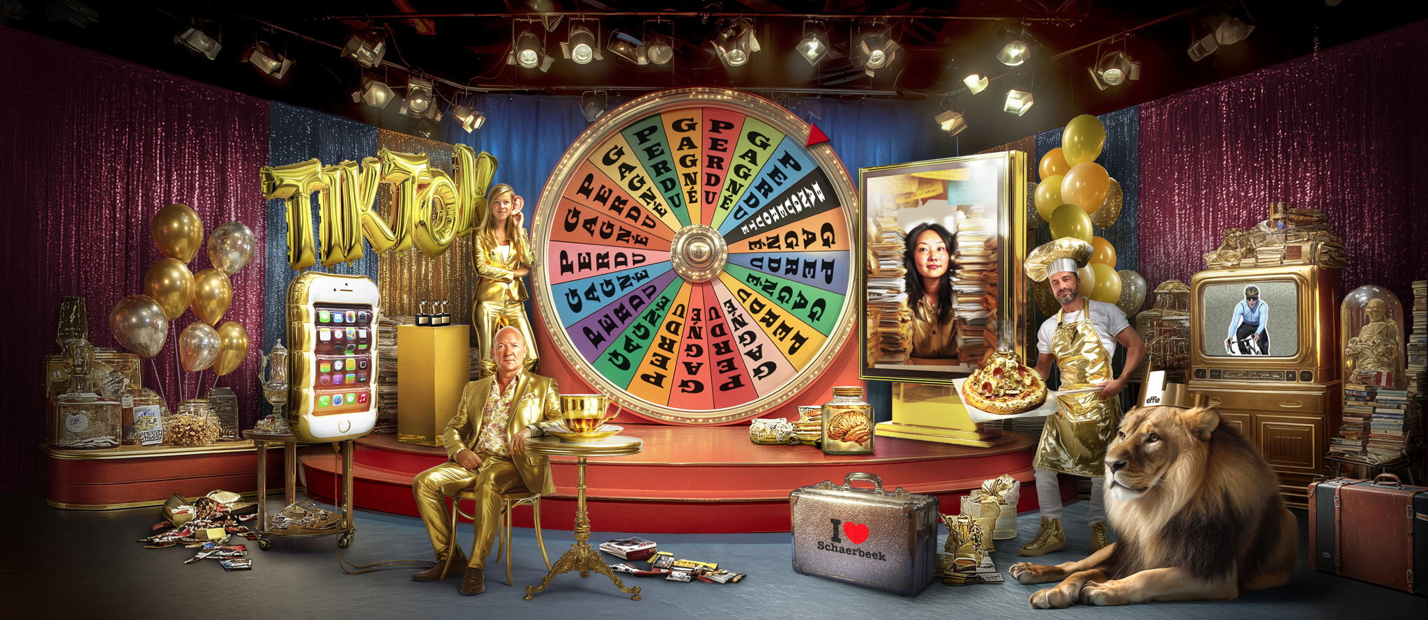 mortierbrigade dit au revoir &agrave; la Loterie avec une loterie 